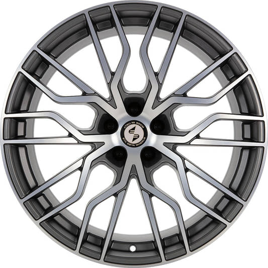 Etabeta Medusa-K anthracite matt full polished 11x21 ET45 - LK5/114.3 ML67.1