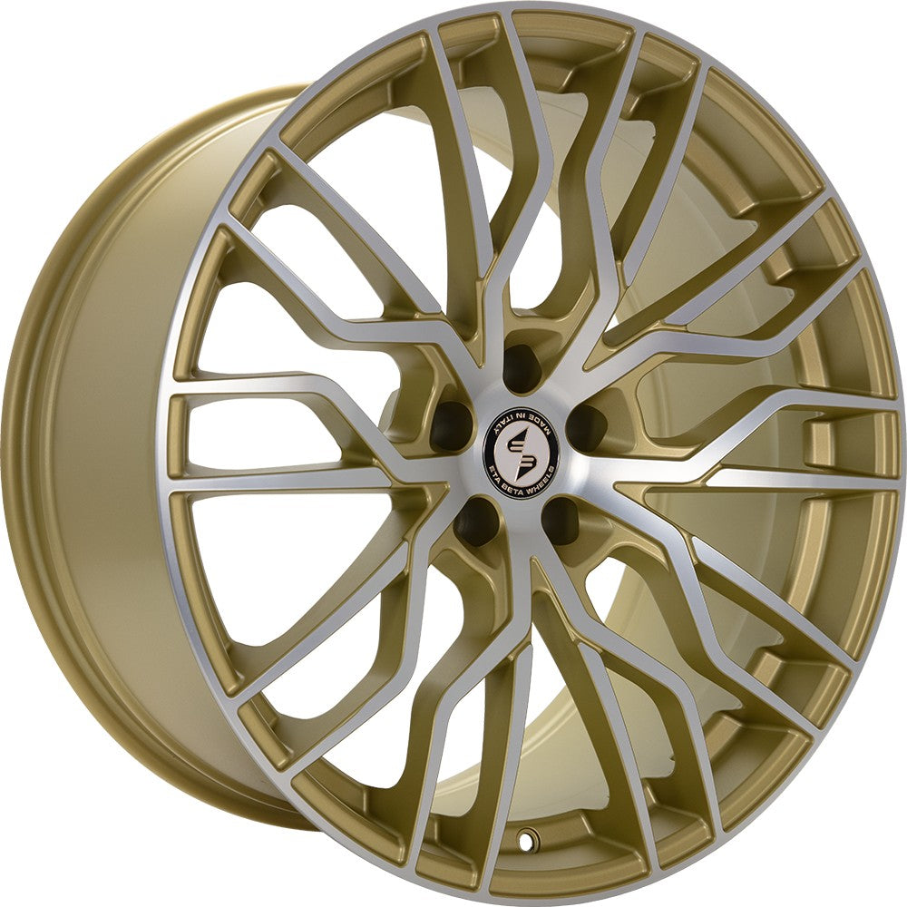 Etabeta Medusa gold matt full polished 9x20 ET33 - LK5/114.3 ML78.1