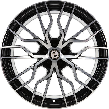 Etabeta Medusa-K black shiny full polished 10.5x20 ET55 - LK5/130 ML71.5