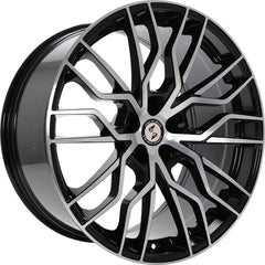 Etabeta Medusa-K black shiny full polished Alufelge 10.5x20 Zoll ET45 LK 5x130 ML71.5