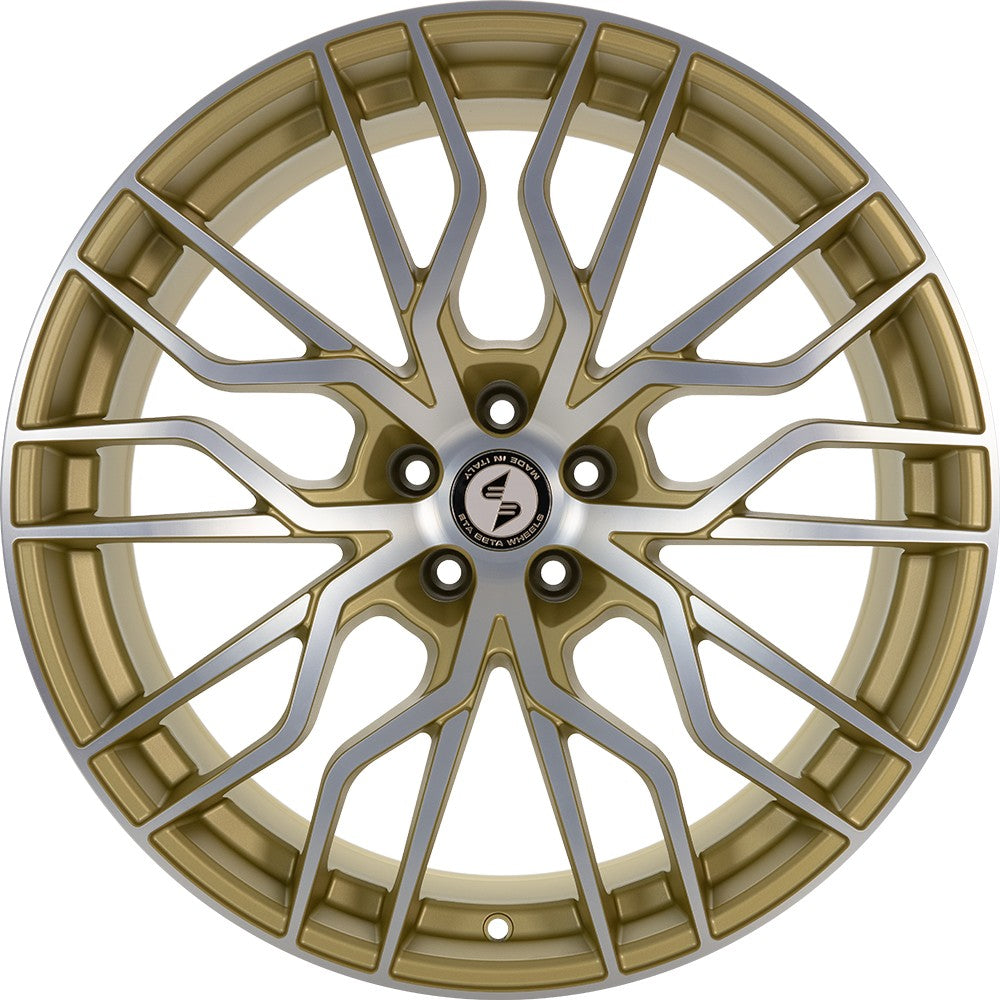 Etabeta Medusa-K gold matt full polished 10.5x20 ET35 - LK5/108 ML78.1