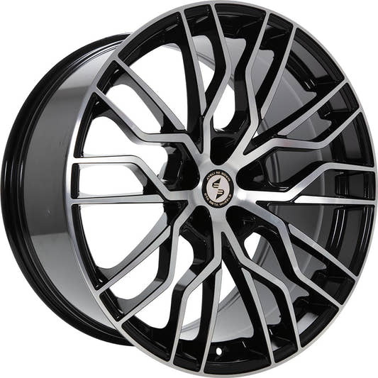 Etabeta Medusa-K black shiny full polished 10.5x20 ET61 - LK5/130 ML71.5