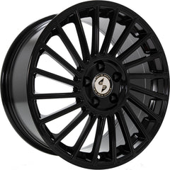 Etabeta Venti-R Black Shiny - Glanzschwarz Alufelge 8.5x19 Zoll ET25 LK 5x112 ML78.1