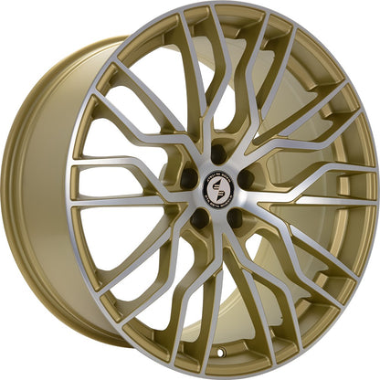 Etabeta Medusa-K gold matt full polished 11x23 ET16 - LK5/112 ML66.5