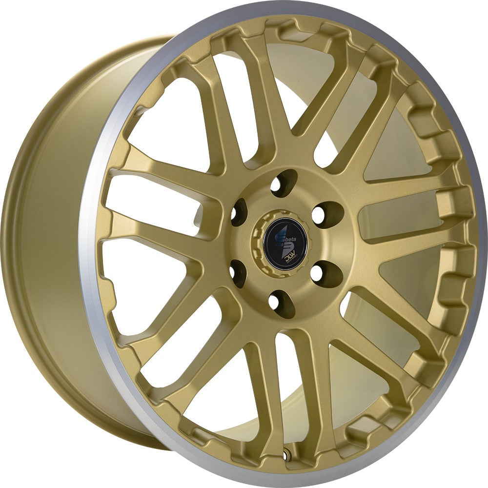 Etabeta Combat gold matt lip polished 8x18 ET50 - LK5/160 ML65.1
