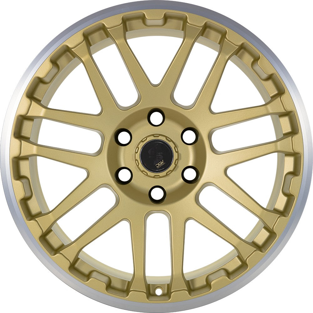 Etabeta Combat gold matt lip polished 8x18 ET50 - LK5/160 ML65.1