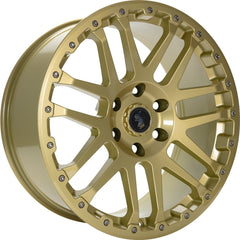 Etabeta Combat CV gold shiny Alufelge 8x18 Zoll ET50 LK 5x160 ML65.1