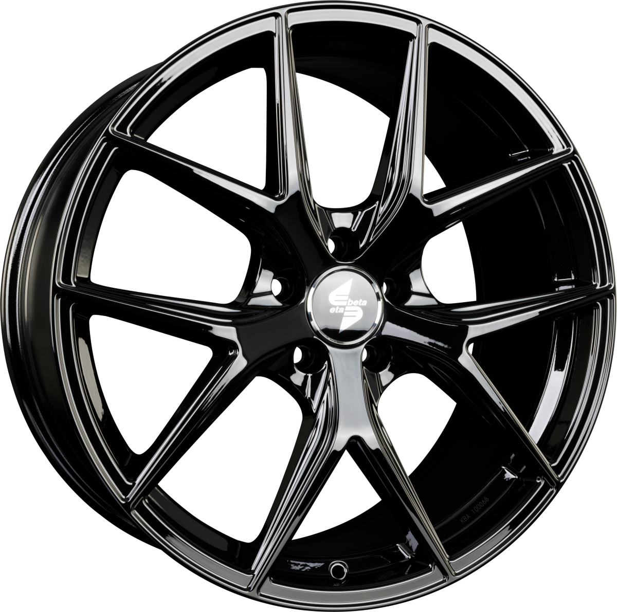 Etabeta Gri-N-K black shiny Alufelge 10x20 Zoll ET45.1 LK 5x114.3 ML64.1 – Bild 4