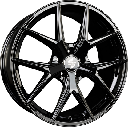 Etabeta Gri-N-K black shiny Alufelge 10x20 Zoll ET45.1 LK 5x114.3 ML64.1 – Bild 4
