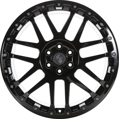 Etabeta Combat CV black shiny 9x20 ET45 - LK6/120 ML74.6
