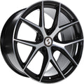 Etabeta Gri-N-K black shiny full polished Alufelge 11x21 Zoll ET37.1 LK 5x112 ML66.55