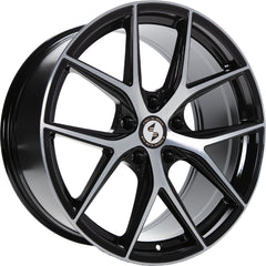 Etabeta Gri-N-K black shiny full polished Alufelge 10x20 Zoll ET38.1 LK 5x130 ML66.55