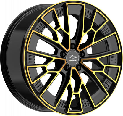 Fondmetal 1972 Glossy Black Bronze Machined Alufelge 8.5x19 Zoll ET21 LK 5x112 ML66.6 – Bild 2