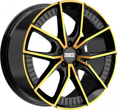 Fondmetal Elatha glossy black bronze machined Alufelge 8.5x19 Zoll ET32 LK 5x112 ML66.5