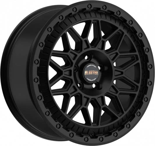 Fondmetal Bluster matt black Alufelge 8x18 Zoll ET35 LK 5x130 ML84.1
