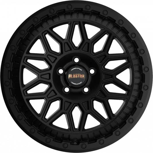 Fondmetal Bluster matt black Alufelge 8x18 Zoll ET35 LK 5x130 ML84.1 – Bild 2