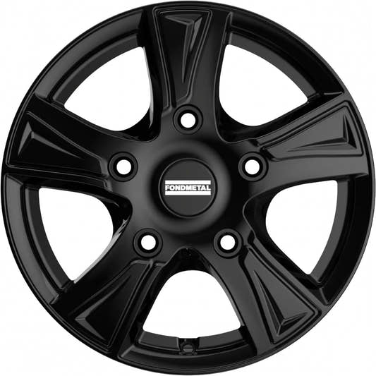 Fondmetal PRO1 glossy black Alufelge 6.5x16 Zoll ET51 LK 5x120 ML65.1 – Bild 2