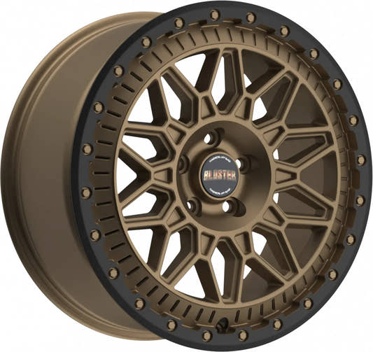 Fondmetal Bluster matt braun black lip Alufelge 9x20 Zoll ET48 LK 6x139.7 ML95.1