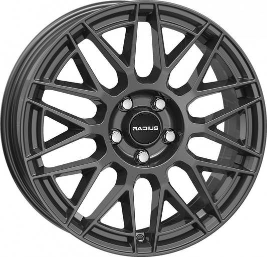 Radius WI42 titanium Alufelge 7x17 Zoll ET38 LK 5x112 ML57.1