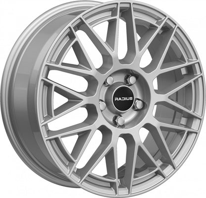 Radius WI42 silver Alufelge 6.5x18 Zoll ET38 LK 5x112 ML57.1 – Bild 3