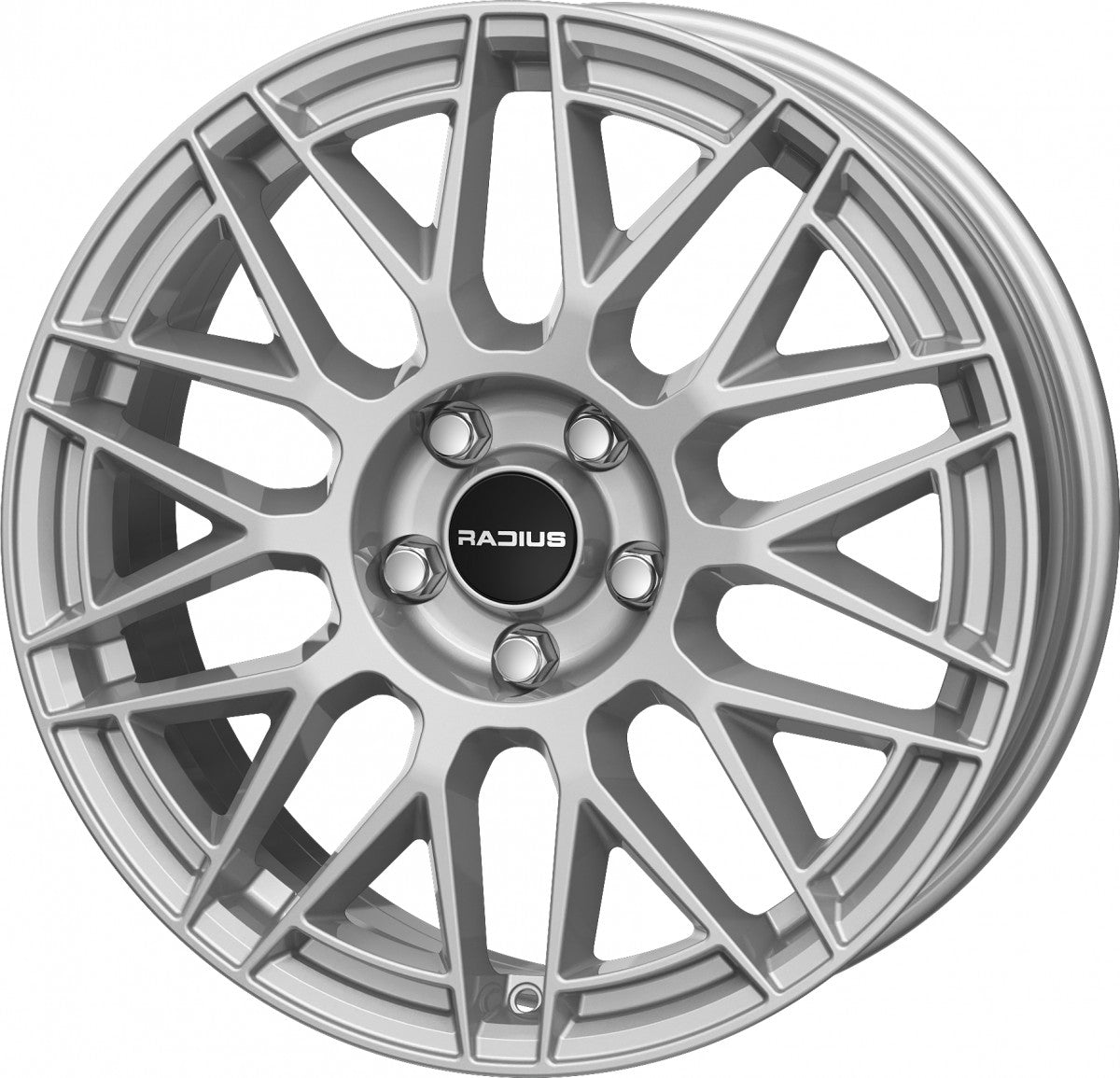 Radius WI42 silver Alufelge 6.5x18 Zoll ET38 LK 5x114.3 ML66.1 – Bild 7