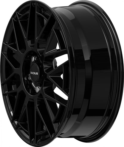 Radius WI42 glossy black 6.5x18 ET38 - LK5/114.3 ML66.1