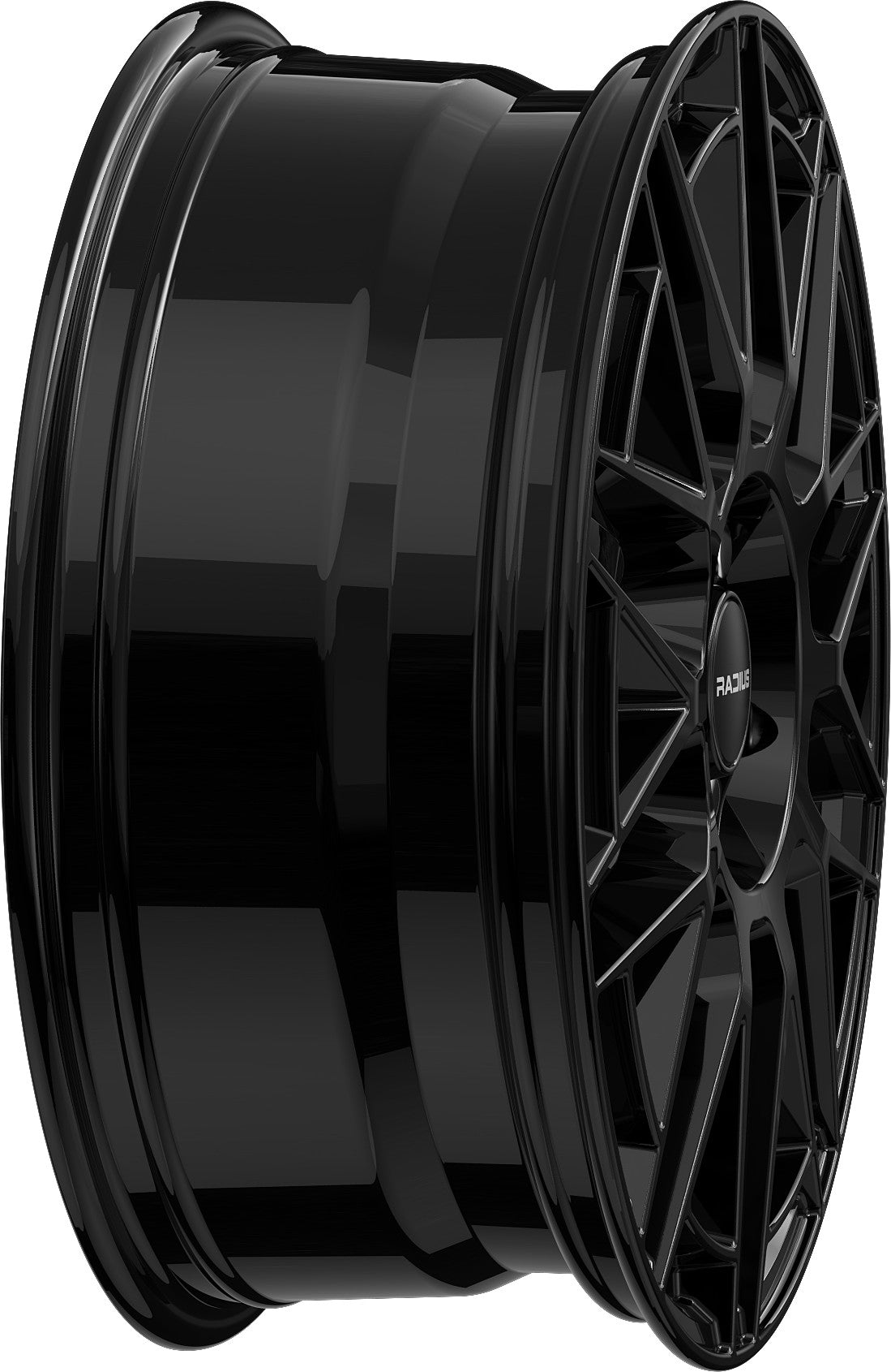 Radius WI42 glossy black Alufelge 7x19 Zoll ET38 LK 5x112 ML57.1 – Bild 6
