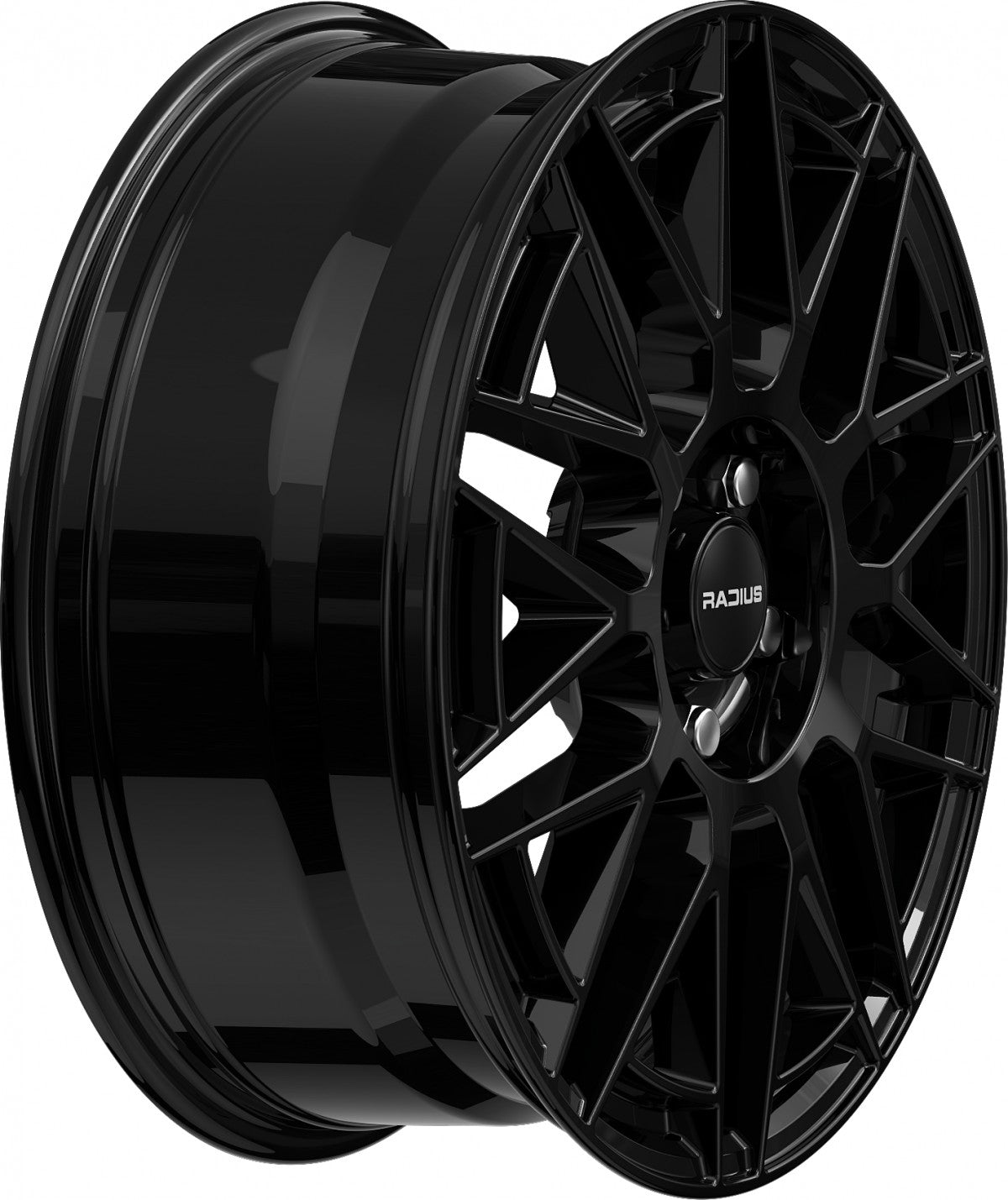 Radius WI42 glossy black Alufelge 8x19 Zoll ET45 LK 5x120 ML64.1 – Bild 5