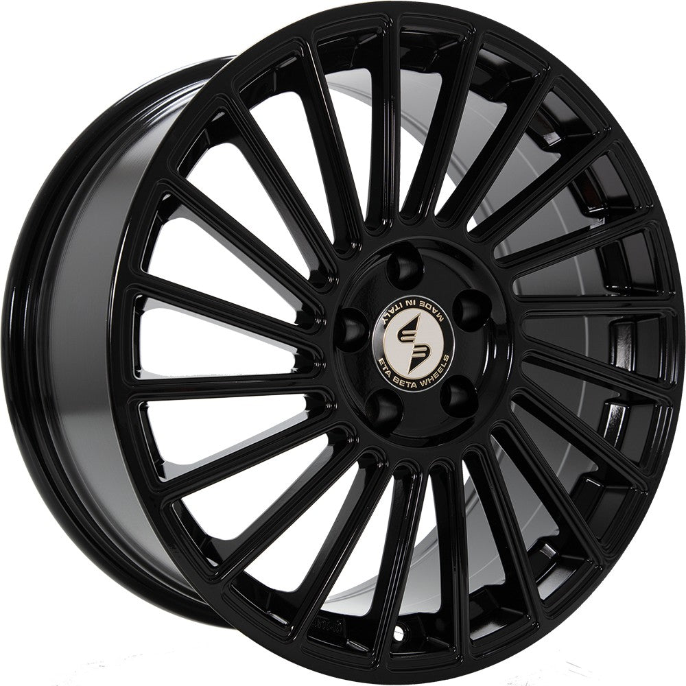 Etabeta Venti-R black shiny Alufelge 7.5x18 Zoll ET38 LK 5x100 ML67.1