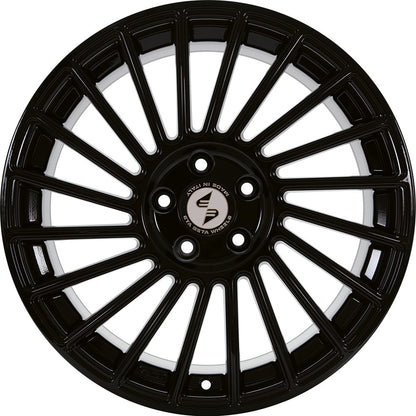 Etabeta Venti-R black shiny Alufelge 7.5x18 Zoll ET38 LK 5x100 ML67.1 – Bild 2