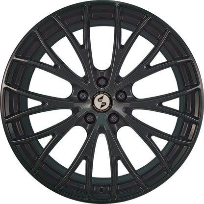 Etabeta Piuma black shiny 9.5x22 ET45 - LK5/130 ML71.6
