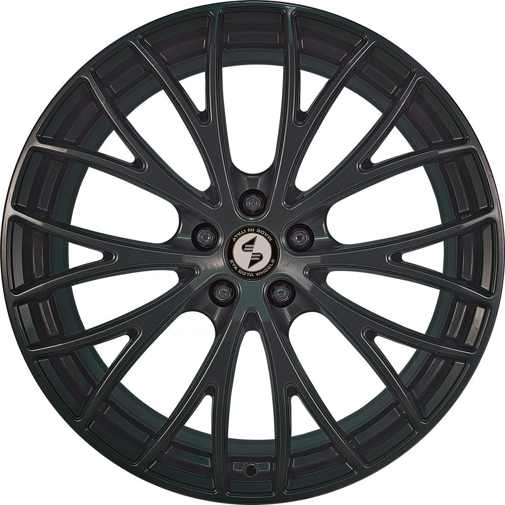 Etabeta Piuma black shiny 10.5x20 ET55 - LK5/130 ML71.6