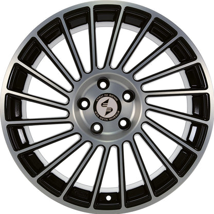 Etabeta Venti-R black shiny polish *VW Bus* 8.5x19 ET42 - LK5/120 ML65.1