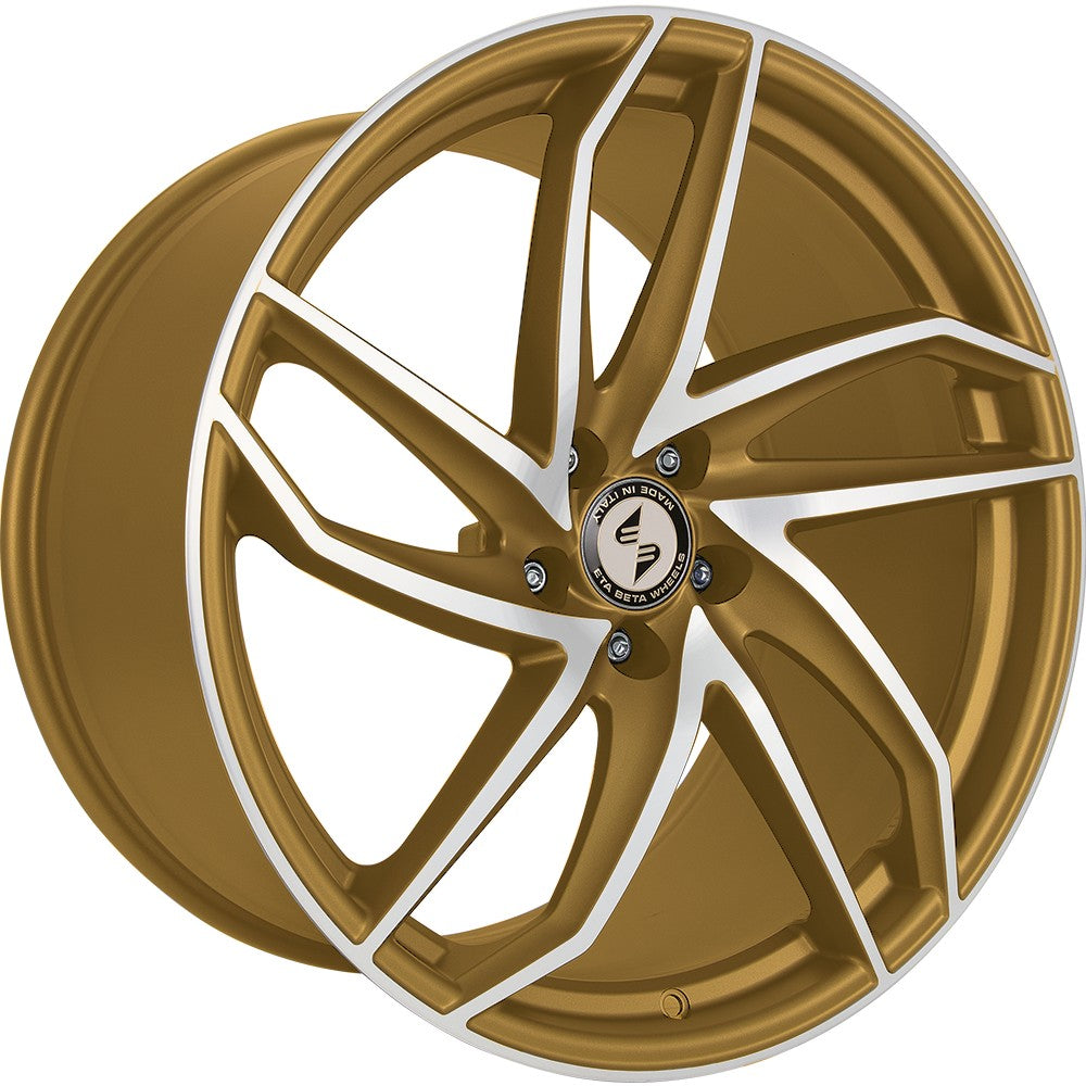 Etabeta Heron gold matt full polished 8.5x20 ET45 - LK5/112 ML66.55