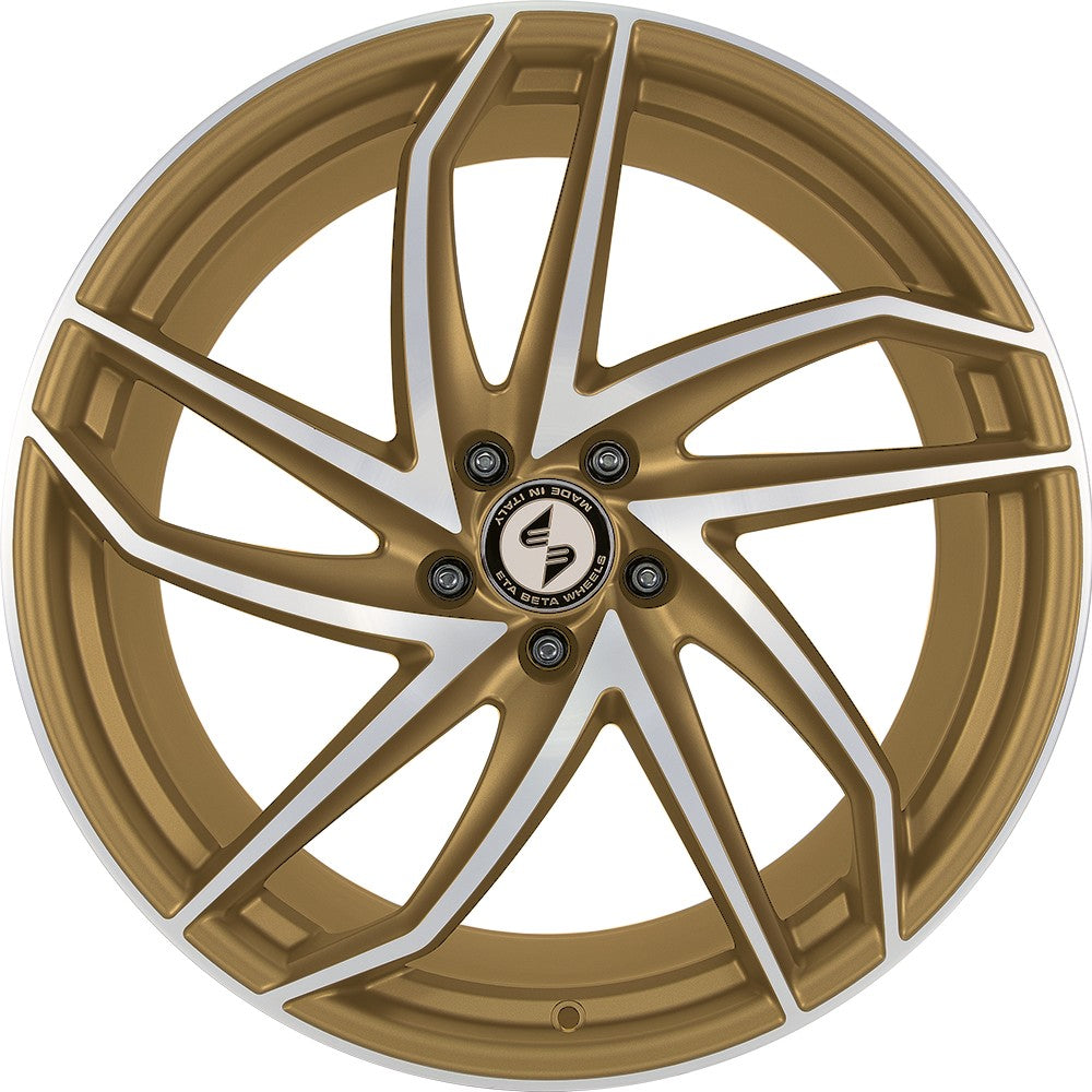 Etabeta Heron gold matt full polished 8.5x20 ET45 - LK5/112 ML66.55