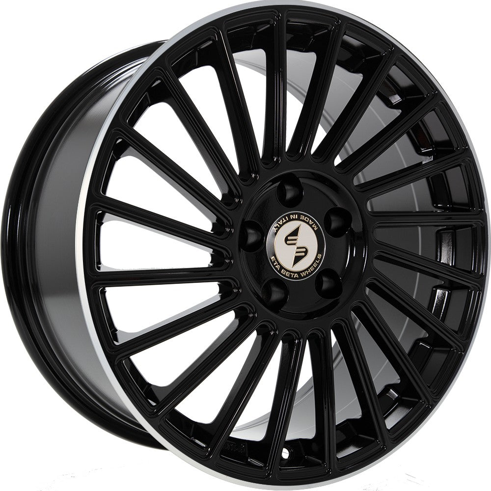 Etabeta Venti-R black shiny special edition 8.5x19 ET35 - LK5/112 ML78.1