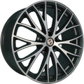 Etabeta Piuma-C black shiny polish 8.5x18 ET45 - LK5/120 ML65.1