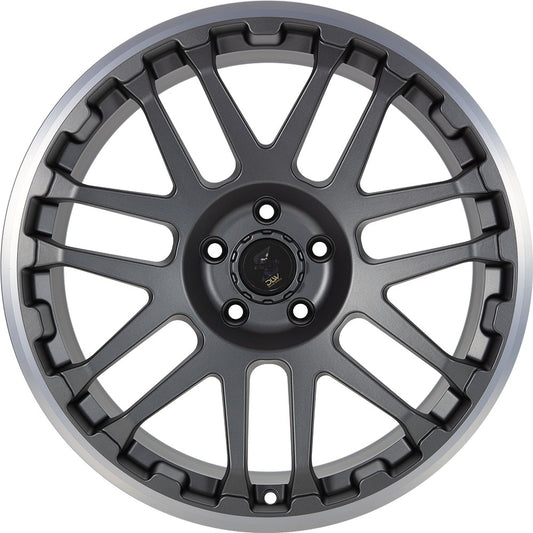 Etabeta Combat anthracite matt polished lip 7x17 ET50 - LK6/120 ML74.6