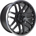 Etabeta Combat anthracite matt polished lip 8x18 ET45 - LK6/120 ML74.6