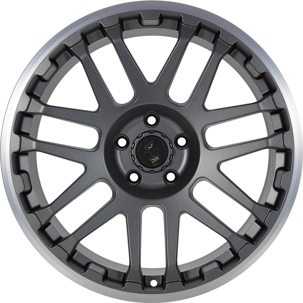 Etabeta Combat anthracite matt polished lip 8x18 ET45 - LK6/120 ML74.6