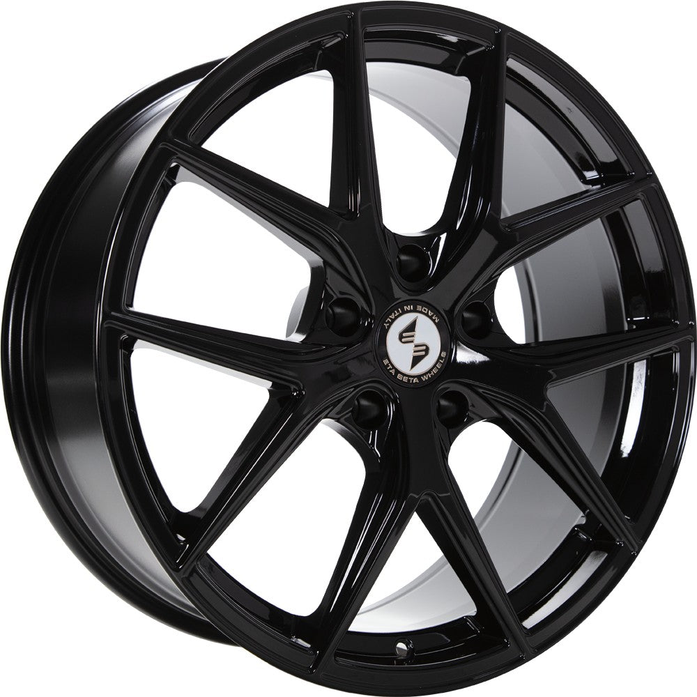 Etabeta Gri-N black shiny 9x20 ET40.1 - LK5/112 ML66.55