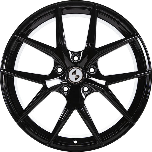 Etabeta Gri-N black shiny 8.5x20 ET33.1 - LK5/114.3 ML67.1