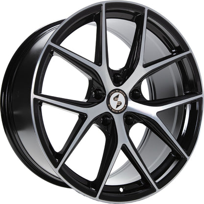 Etabeta Gri-N-K black shiny full polished Alufelge 9.5x19 Zoll ET49.9 LK 5x112 ML66.55