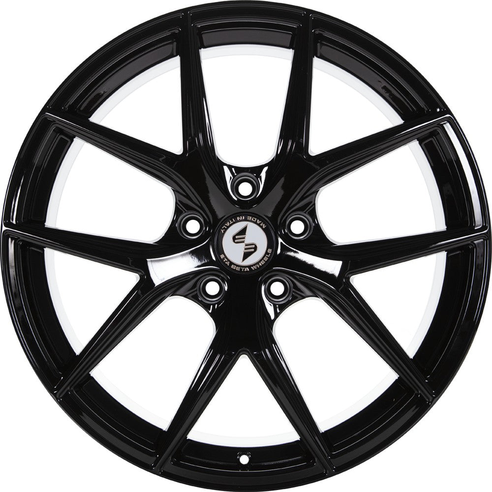 Etabeta Gri-N black shiny 8.5x19 ET33.1 - LK5/110 ML67.1