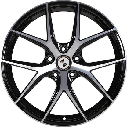 Etabeta Gri-N black shiny full polished Alufelge 8.5x19 Zoll ET45.1 LK 5x108 ML67.1 – Bild 2