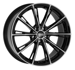 Advanti Racing Predator black polished - DEMO2 Alufelge 7.5x17 Zoll ET40 LK 5x100 ML63.4