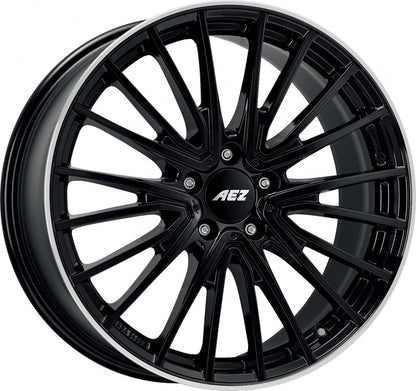 AEZ Berlin black/polished lip - DEMO3 Alufelge 7.5x19 Zoll ET49 LK 5x112 ML66.6
