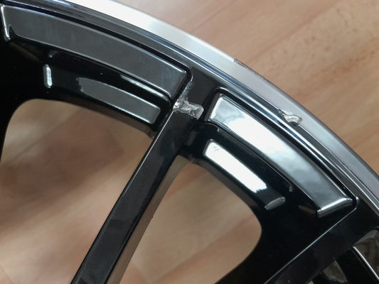 AEZ Berlin black/polished lip - DEMO3 Alufelge 7.5x19 Zoll ET49 LK 5x112 ML66.6 – Bild 2