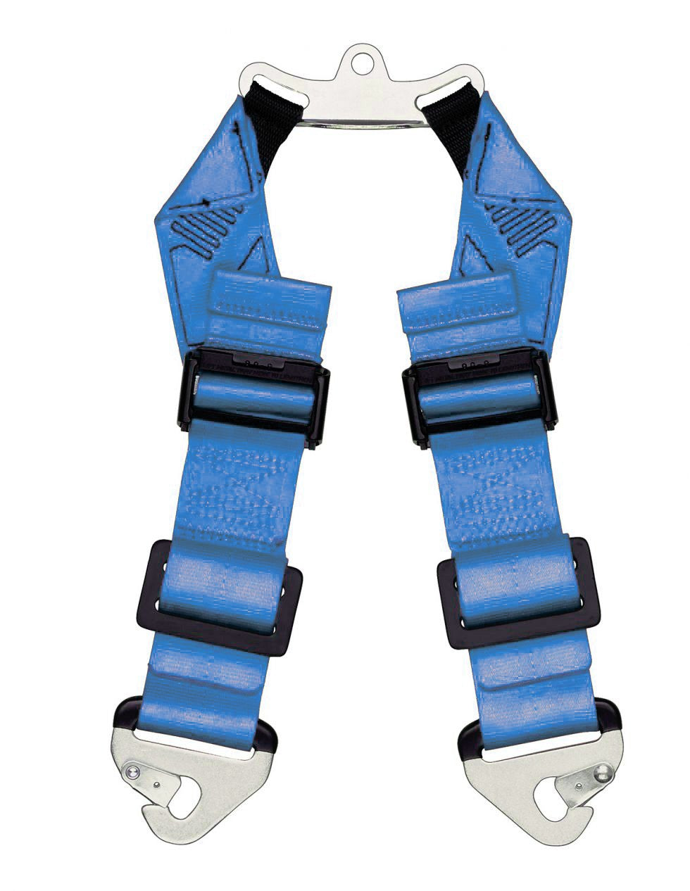 Schroth Schrittgurt II blau mit Ausklinkbeschlag