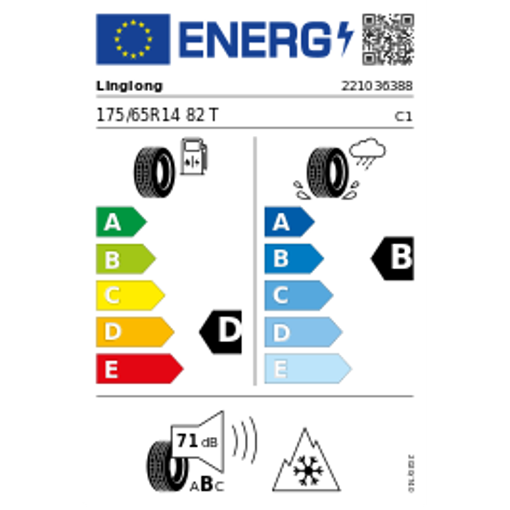 Linglong Sport Master Winter 3PMSF 175/65 R14 82T – Bild 4
